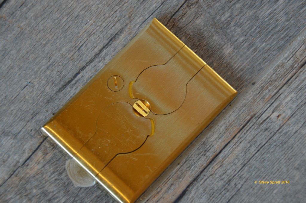 Image of brass floor outlets