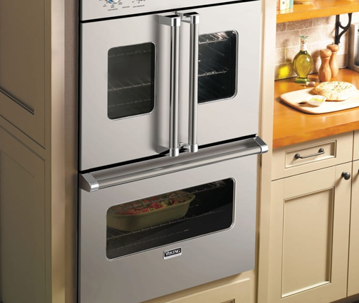 Image of stainless steel kitchen ovens