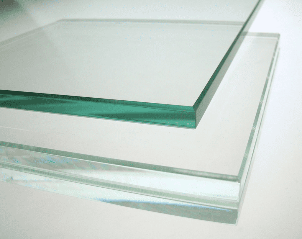 Clear glass compared to Starfire or low-iron glass